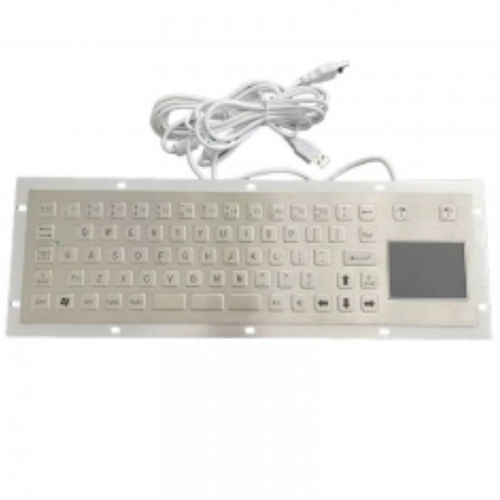 Teclado embutido - CK-KB370110-TP-R01 - Clickin Industrial Co., Ltd. - com teclas mecânicas / com touchpad / industrial