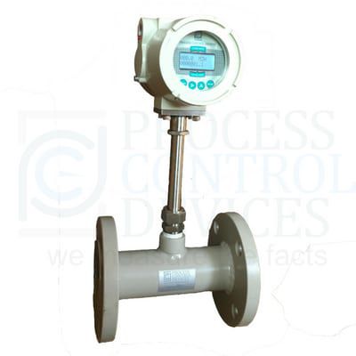 Medidor de vazão térmico - Process Control Devices - de massa / para gás / vertical
