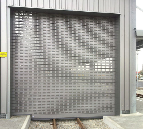 Porta de enrolar - AR1 - Schneider Torsysteme Gesellschaft m.b.H - em alumínio anodizado / para ambiente interno / de grandes dimensões
