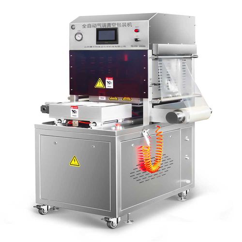 Seladora de bandejas MAP - KBT-450/1S - Shandong Kangbeite Food Packaging Machinery Co., Ltd. - automática / para a indústria alimentícia / para a indústria farmacêutica