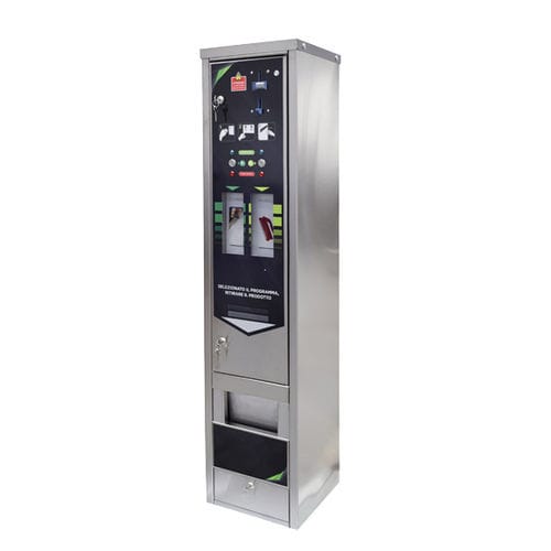 Dispensador com comando eletrônico - SV-38 - A.D. Produzione S.r.l. - em aço inoxidável