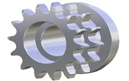 Roda dentada de corrente - Z14 1/2 - Codimar S.L. - de dentes retos / simples / dupla