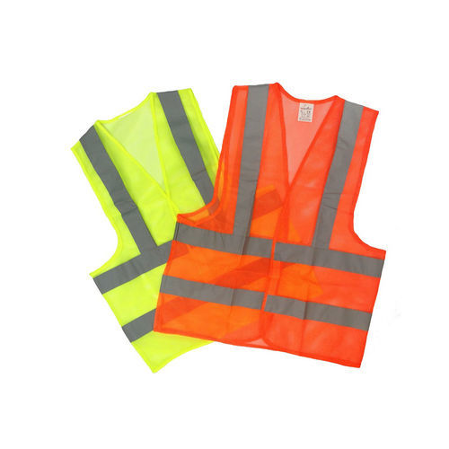 Colete de alta visibilidade - WR1038 - Warrior Safety Shoes - de trabalho / em poliéster / para construção
