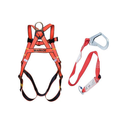 Cinto tipo paraquedista de corpo inteiro - WR1018 - Warrior Safety Shoes - de segurança / com ponto de conexão dorsal / EN 361