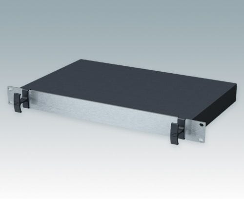 Caixa de montagem rack de 19" - M491912x series - Metcase - retangular / em alumínio / para equipamento eletrônico