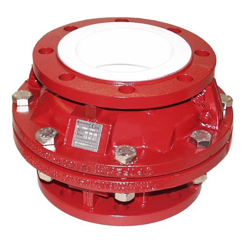 Válvula de retenção de grande capacidade - RV series - Richter Chemie Technik - de esfera / flangeada / revestida a PFTE