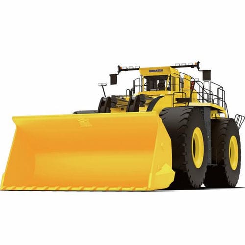 Carregadeira de rodas - WE2350 - Komatsu Construction and Mining Equipment - articulada / grande / para mineração