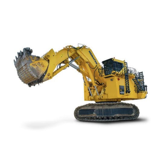 Escavadeira de médio porte - PC4000-11 - Komatsu Construction and Mining Equipment - de esteiras / a diesel