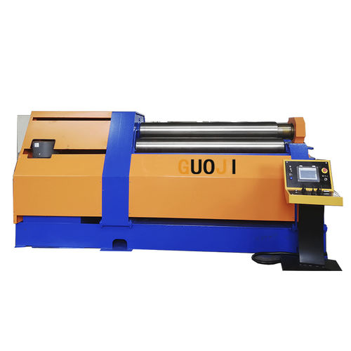 Calandra de 4 rolos - GJW12X-20X2000 - Nantong Guoji Machinery Equipment Co.,Ltd. - hidráulica / automática / com painel de controle móvel