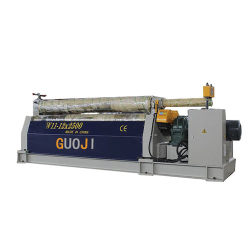 Calandra de 3 rolos - GJW11-12X2500 - Nantong Guoji Machinery Equipment Co.,Ltd. - elétrica