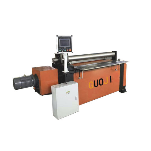 Calandra de 2 rolos - GJW10-3X2000 - Nantong Guoji Machinery Equipment Co.,Ltd. - hidráulica / automática / CNC
