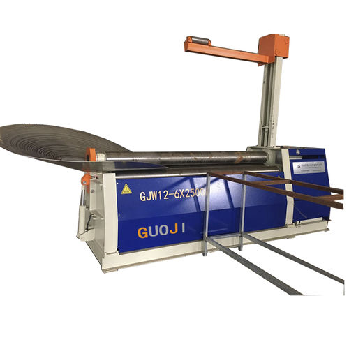 Calandra de 4 rolos - GJWZ-6X2500 - Nantong Guoji Machinery Equipment Co.,Ltd. - hidráulica / com painel de controle móvel / cônica