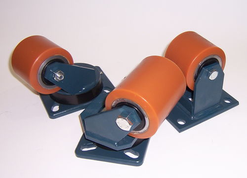 Rodízio giratório - ROLL-ZETA + E70 - LAG SPA - com placa de fixação / com rolamento de esferas / para cargas muito pesadas