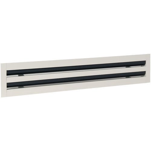 Difusor de ar de seção retangular - LINED® - Aldes - de teto / vertical / fixo