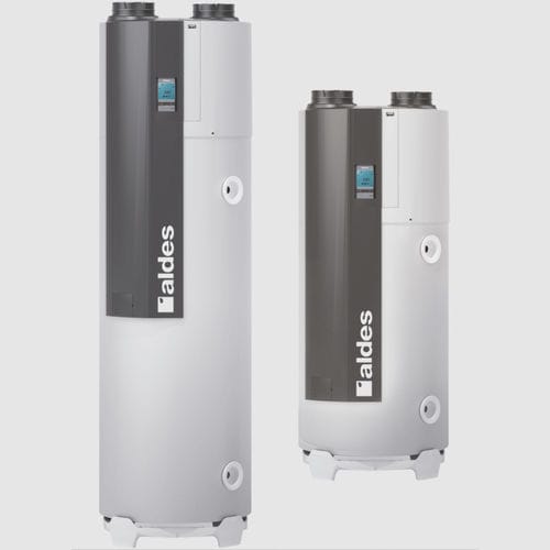 Aquecedor de água termodinâmico - T.Flow® Hygro+ / Nano - Aldes - domésticos