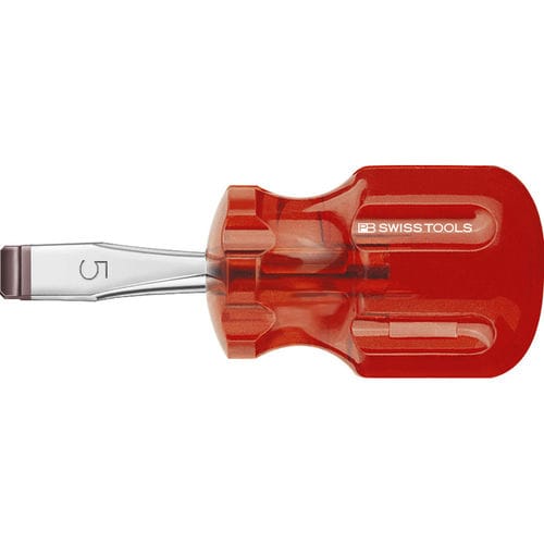 Chave de parafusos de fenda - PB 135 - PB Swiss Tools ( Shanghai) Trading Co.,Ltd - de ponta curta / em aço