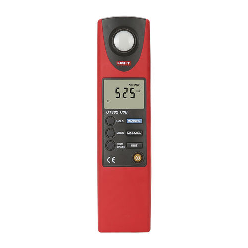 Luxímetro digital - UT380 series - UNI-TREND TECHNOLOGY (CHINA) CO., LTD. - USB / CE
