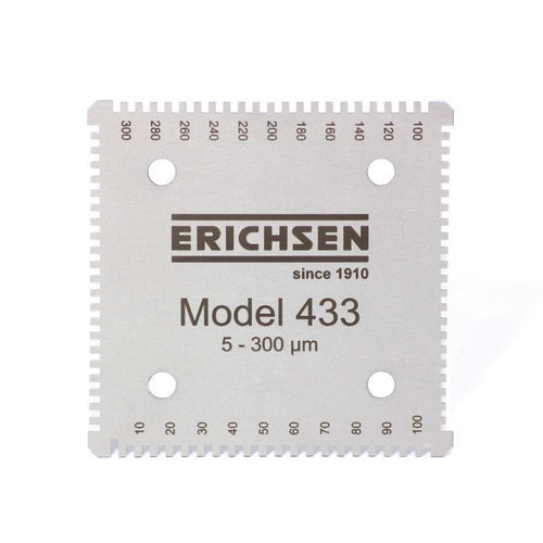 Medidor de espessura de camada úmida - Model 433 - ERICHSEN GmbH & Co. KG - de revestimento / de bolso / de filme úmido tipo pente