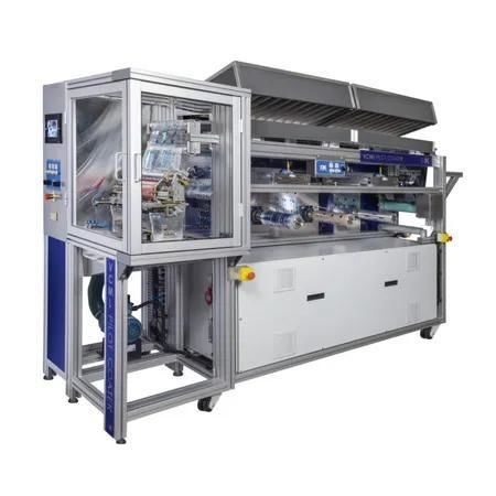 Máquina de revestimento de laboratório - VCML - ERICHSEN GmbH & Co. KG - tipo roll-to-roll / para revestimento de películas / com cortador de rolo