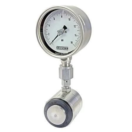 Transdutor de força de compressão - Model 833 - ERICHSEN GmbH & Co. KG - circular / analógico / para máquina de ensaio