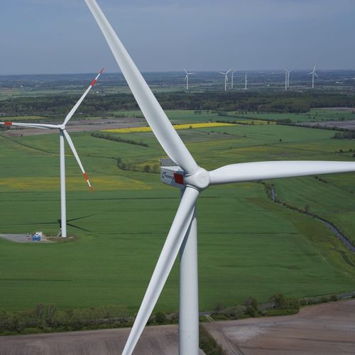 Turbina eólica com redutor planetário - N131/3600 - Nordex Energy - de velocidade variável