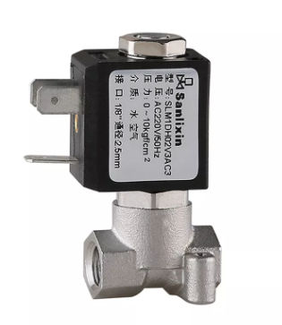 Válvula solenoide de ação direta - SLM - SANLIXIN SOLENOID VALVE CO., LTD - de 2/2 vias / normalmente fechada / para água