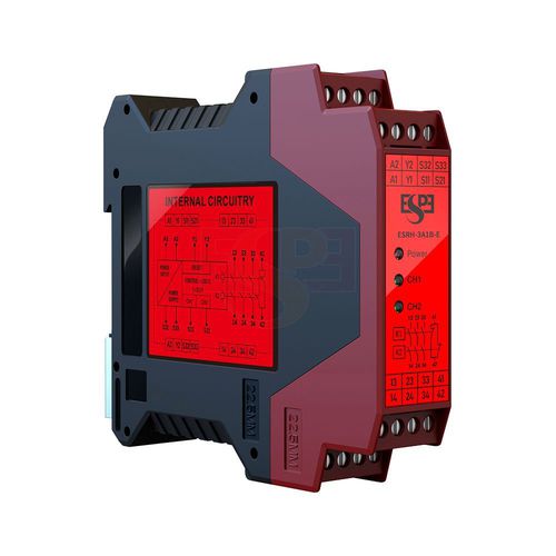 Módulo relé de segurança - ESRH-3A1B - Shenzhen ESPE technology Co., LTD - em trilho DIN / baixa potência / de fusível