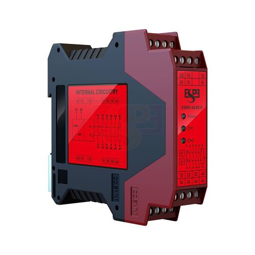 Módulo relé de segurança - ESRE-4A2B - Shenzhen ESPE technology Co., LTD - em trilho DIN / baixa potência / de fusível