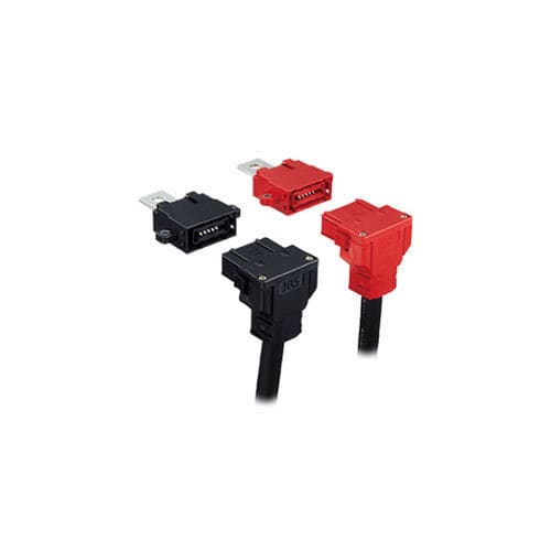 Conector de alimentação elétrica - PS3C - Hirose Electric Europe B.V. - reto / de ângulo reto / de espessura reduzida