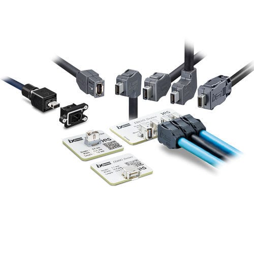 Conector de dados - IX Series | ix Industrial™ - Hirose Electric Europe B.V. - RJ45 / Ethernet / SMT