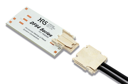 Conector cabo-placa - DF64 series - Hirose Electric Europe B.V. - placa-placa / paralelo / de crimpar