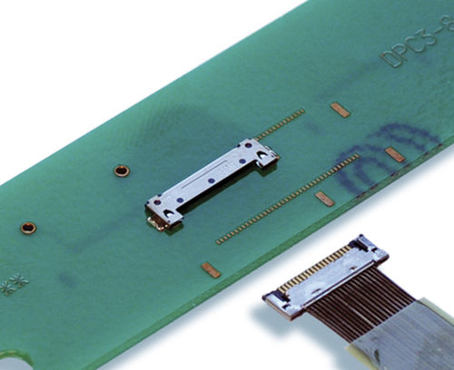Conector coaxial - DF49 series - Hirose Electric Europe B.V. - SMT / cabo-placa / paralelo