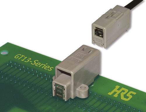 Conector coaxial - GT13 Series - Hirose Electric Europe B.V. - de dados / reto / retangular