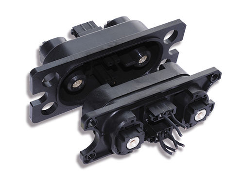 Conector de dados - PS2-200A series - Hirose Electric Europe B.V. - retangular / com bloqueio / para bateria