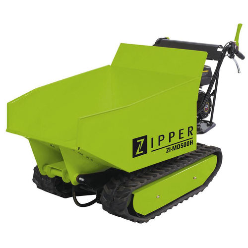 Minidumper de esteiras - ZI-MD500H - Zipper Maschinen - com motor de combustão interna / com sistema de descarga frontal