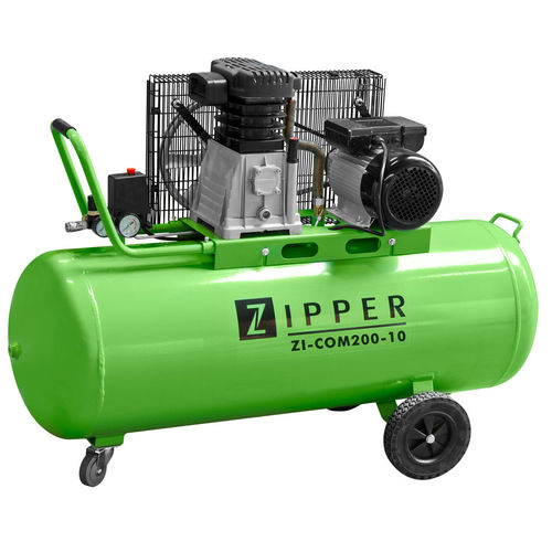 Compressor de ar - ZI-COM200-10 - Zipper Maschinen - elétrico / com rodas / industrial
