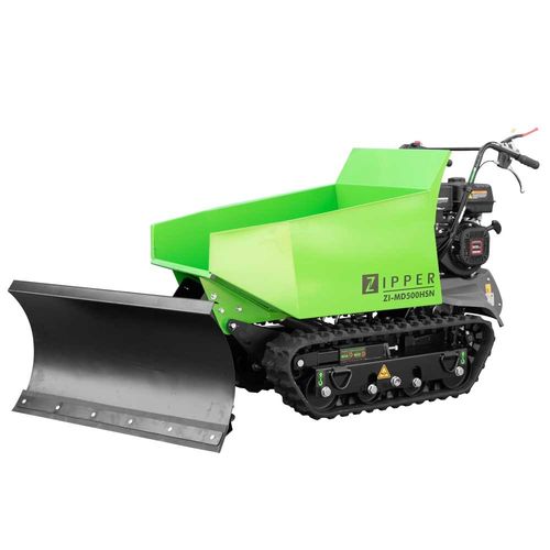 Minidumper de esteiras - ZI-MD500HSN - Zipper Maschinen - com motor de combustão interna / com sistema de descarga frontal