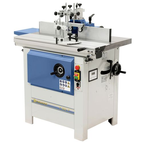 Tupia de mesa esquadrejadeira - T 800 F - 230 V - Bernardo - de eixo inclinável / para madeira