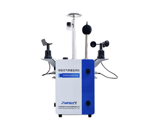 Monitor de qualidade do ar externo - ZWIN-AQMS06 - Tianjin Zwinsoft Technology Co.,Ltd. - para análises ambientais / de CO / de PM2,5