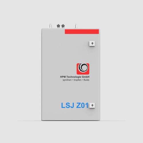 Unidade de lubrificação para óleo - LSJ Z01 - HPM Technologie GmbH - por pulverização / pneumática / elétrica