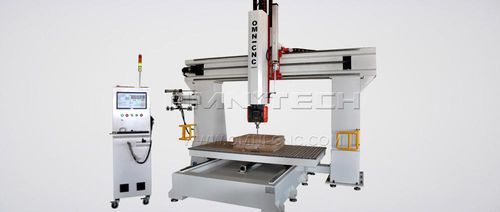Router CNC - OMNI CNC Technology Co.,Ltd - de 5 eixos / com pino / a lenha