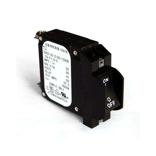 Disjuntor hidráulico-magnético - B2 series - ZHEJIANG BSB ELECTRICAL APPLIANCES CO.,LTD - de rearme manual / para distribuição elétrica / de gerador