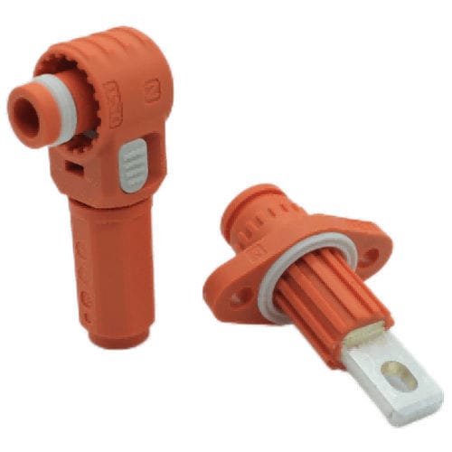 Conector de armazenamento de energia - E36 Series - ZHEJIANG BSB ELECTRICAL APPLIANCES CO.,LTD - de alimentação elétrica / de ângulo reto / tomada