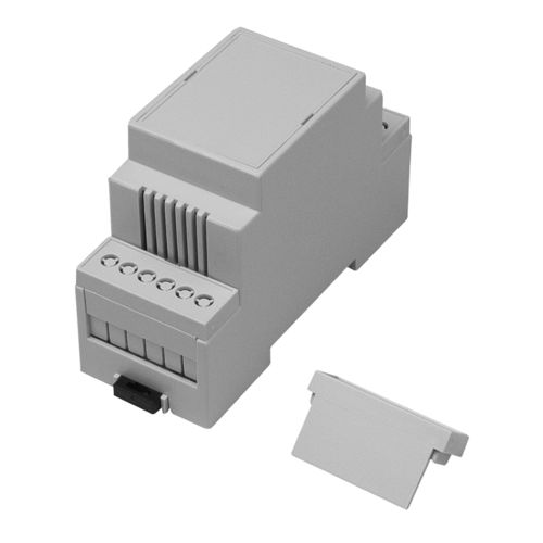 Caixa de montagem para trilhos DIN - CNMB/2V/KIT - CamdenBoss Ltd - modular / em policarbonato / para ambiente interno