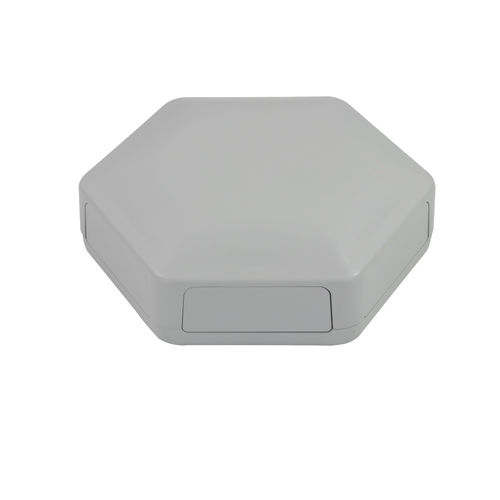 Caixa de montagem hexagonal - CBHEX1-60-GY - CamdenBoss Ltd - de parede / de mesa / em ABS