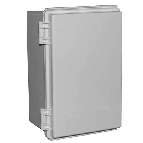 Caixa de montagem com porta de abrir - CHDX8-227-  X8 Series - CamdenBoss Ltd - para instalação na parede / retangular / em policarbonato
