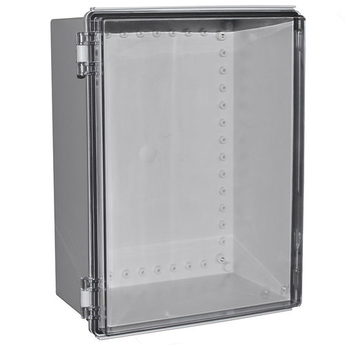 Caixa de montagem com porta de abrir - CHDX8-232C-  X8 Series - CamdenBoss Ltd - para instalação na parede / retangular / em policarbonato