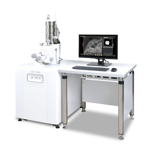 Microscópio eletrônico de varredura (MEV) - JSM-IT200 - Jeol - para análises / CCD / automático