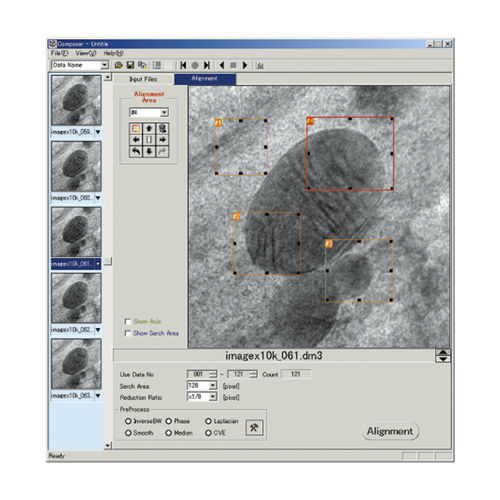 Software de automação - EM-05500TGP - Jeol - de captação / de processo / para tomografia por MET