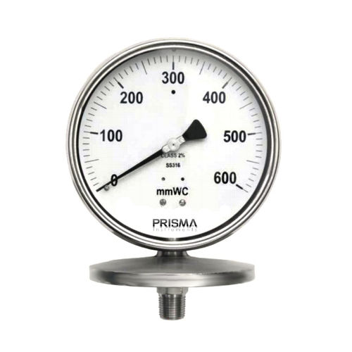 Manômetro com mostrador analógico - DSPG - Prisma Instruments - com rosca / flangeado / NPT 1/2
